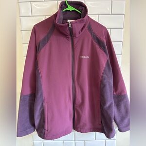 Columbia Men’s Winter Jacket Size 2X/ Purple